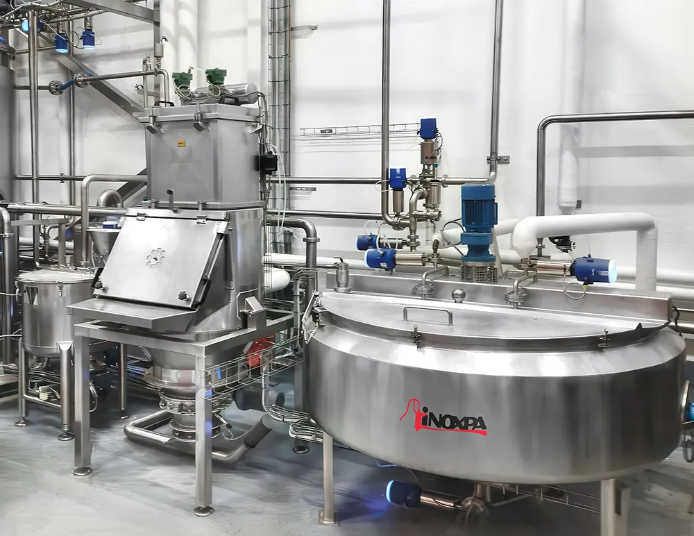 Produção de coberturas e xaropes para gelados