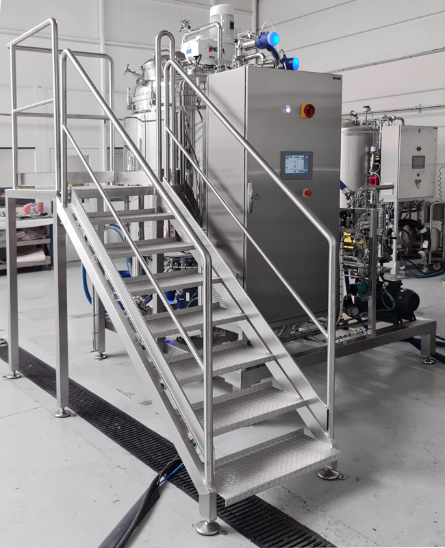 Unidade de produção para champôs e máscaras capilares